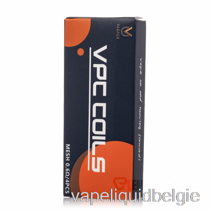 Vape België Veepon Vpc Vervangingsspoelen 0.6ohm Mesh-spoelen